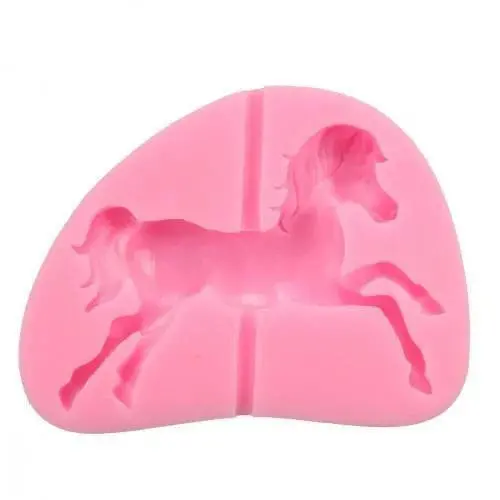 Carousel Horse And Pony Silicone Baking Mold 1