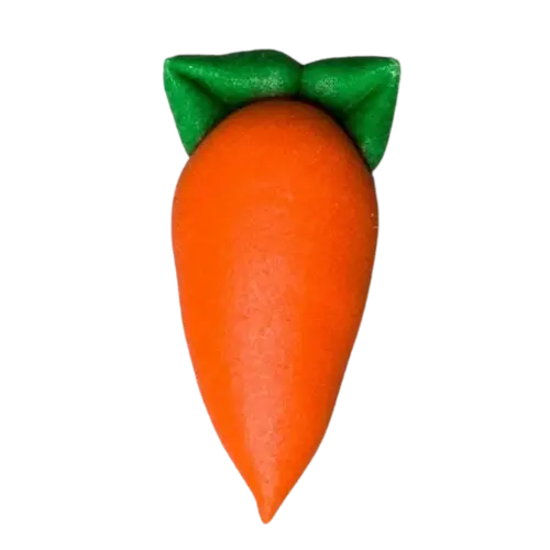 Carrot-Shaped Royal Icing Decorations – 1-Inch Festive Details 1