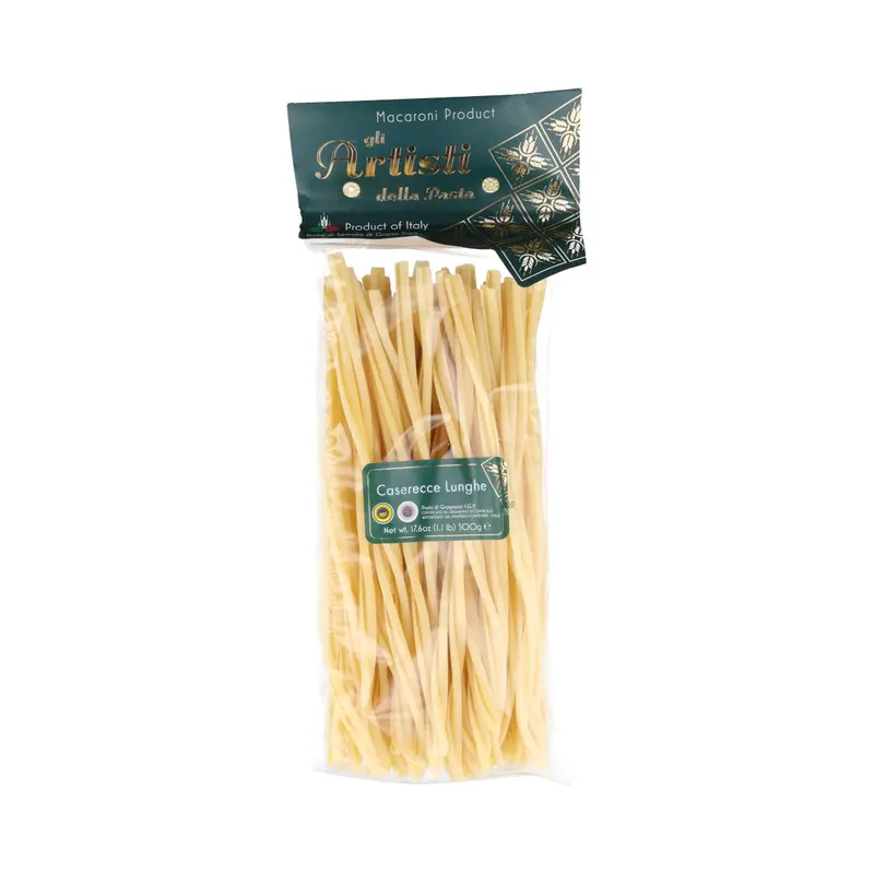 Caserecce Pasta Igp By Gli Artisti Della Pasta – Long Traditional Italian Shape, 500G 1