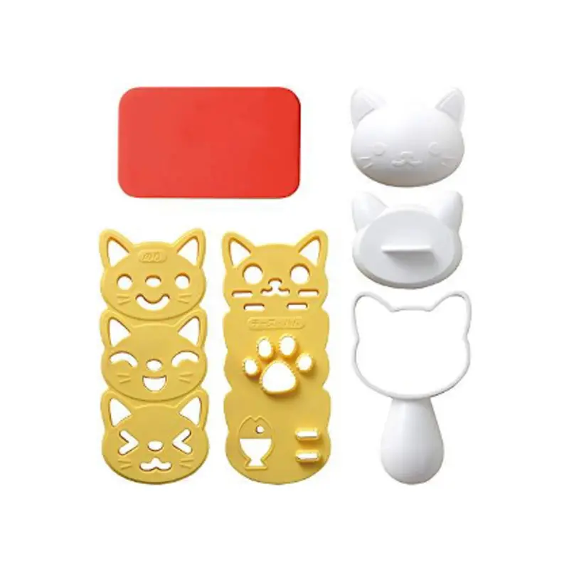 Cat-Themed Rice Mould Kit 1