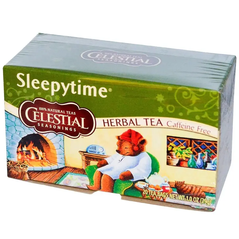 Celestial Seasonings Classic Sleepy Time Herbal Tea – 6-Pack (20 Tea Bags Each) 1