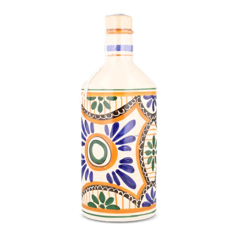 Centonze Barocco Organic Evoo In Green Circles Design – 500Ml Bottle 1