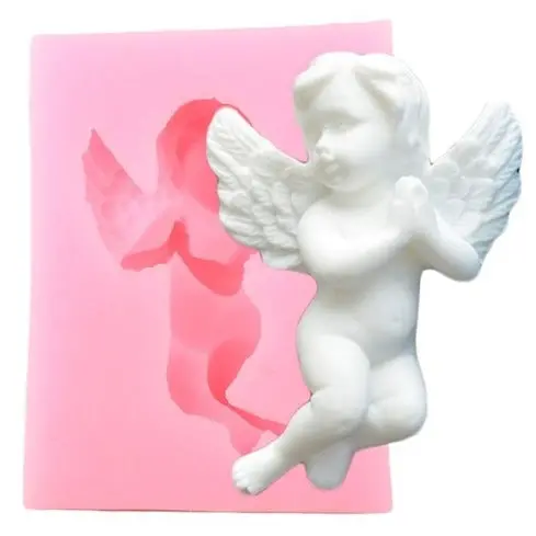 Cherubic Angel Baby Silicone Mold 1