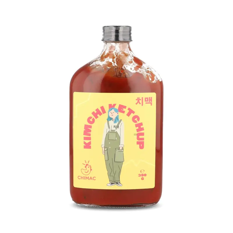 Chimac Kimchi-Flavoured Ketchup – 390G Jar 1