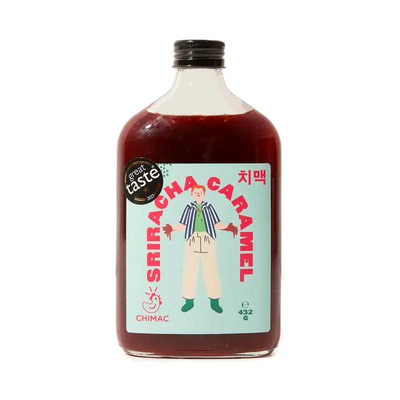 Chimac Sriracha-Infused Caramel Sauce, 350G 1