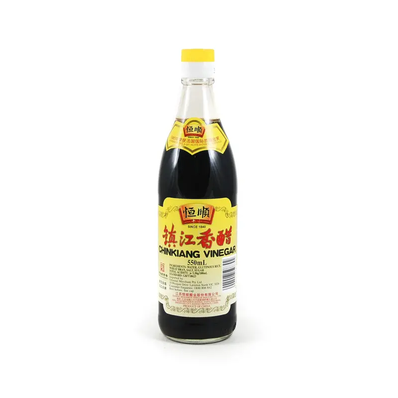 Chinkiang Black Rice Vinegar – 550Ml Aged, Mellow & Complex Chinese Vinegar 1