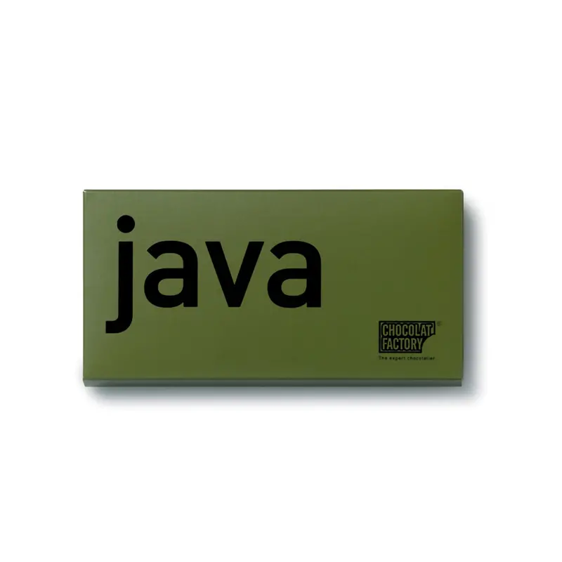 Chocolat Factory Java-Infused Milk Chocolate Bar, 100G 1