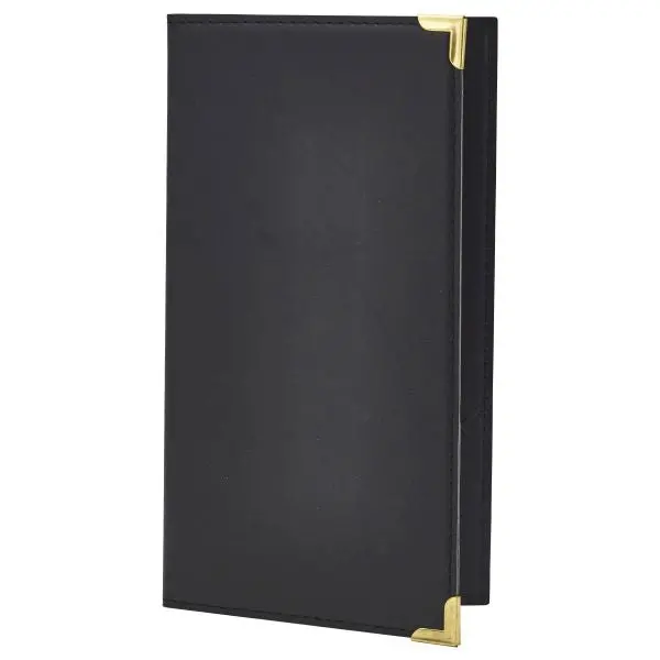 Classic Black Bill Presenter – 23 X 13Cm Leatherette Finish, Single Unit 1