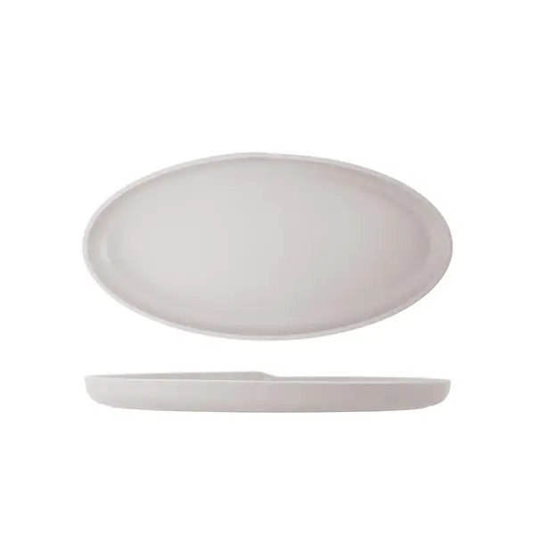 Classic White Oval Melamine Dish – 40 X 20 Cm – Copenhagen Series – Single Unit 1