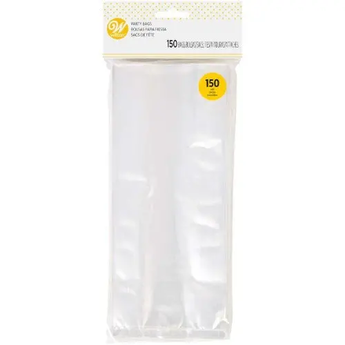 Clear Cellophane Treat Bags – 150-Pack For Party Favors And Candy Packaging 1