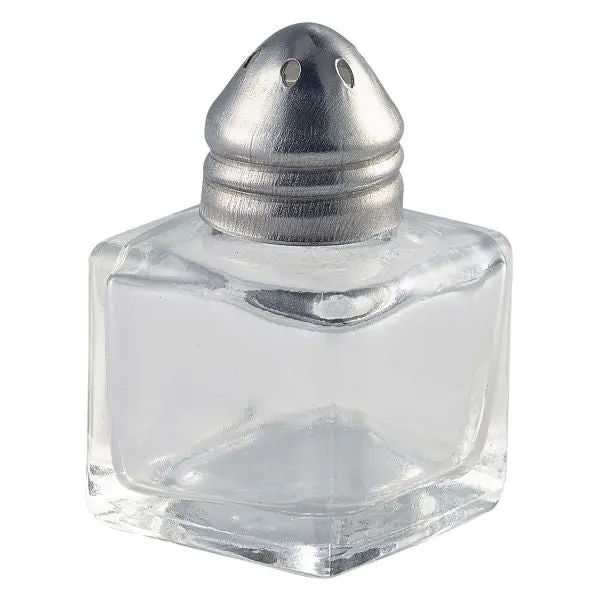 Clear Glass 30×30×50Mm Pepper Dispenser (Single Unit) 1