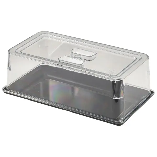 Clear Polycarbonate Gn 1/3 Food Pan Cover – Single Unit 1