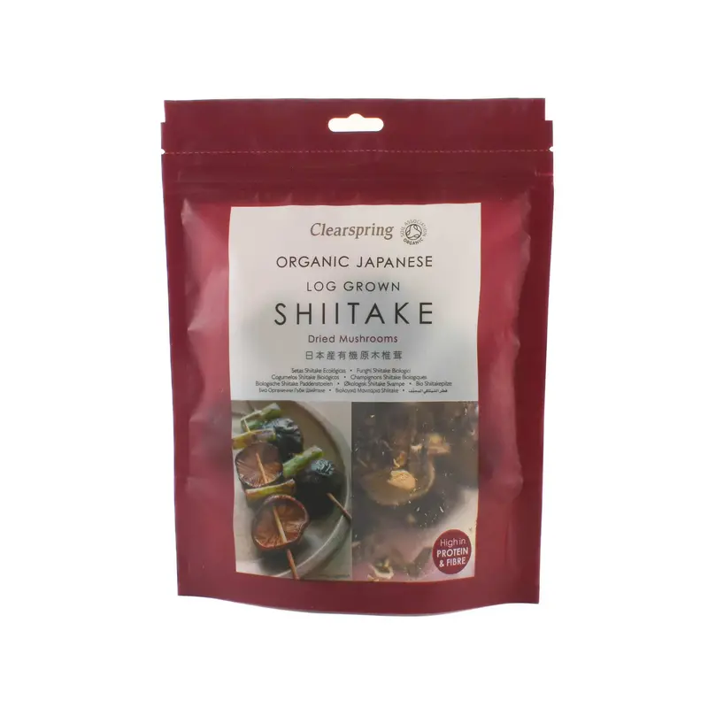 Clearspring Organic Dried Shiitake Mushrooms, 40G 1