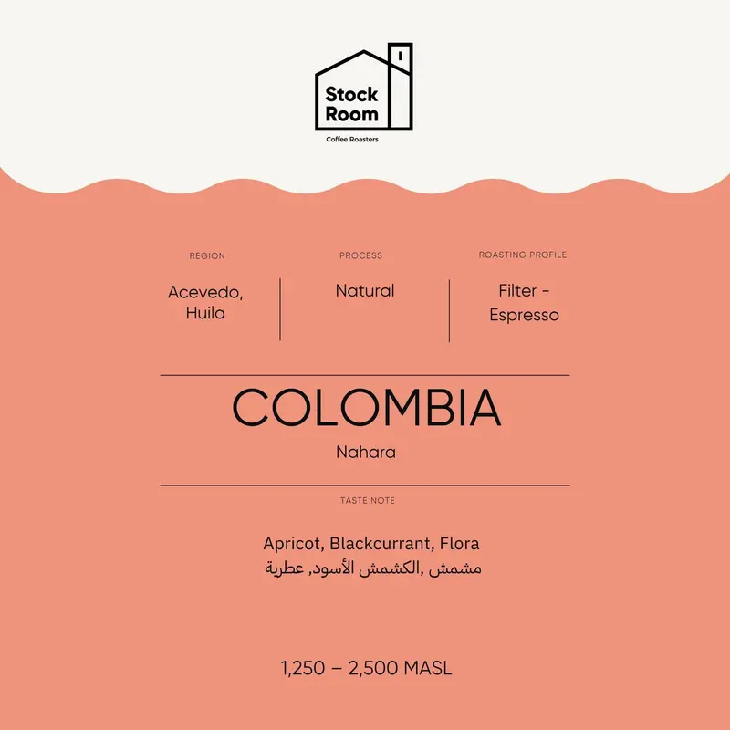 Colombia Nahara Dual-Use Coffee – 250G For Filter Or Espresso 1