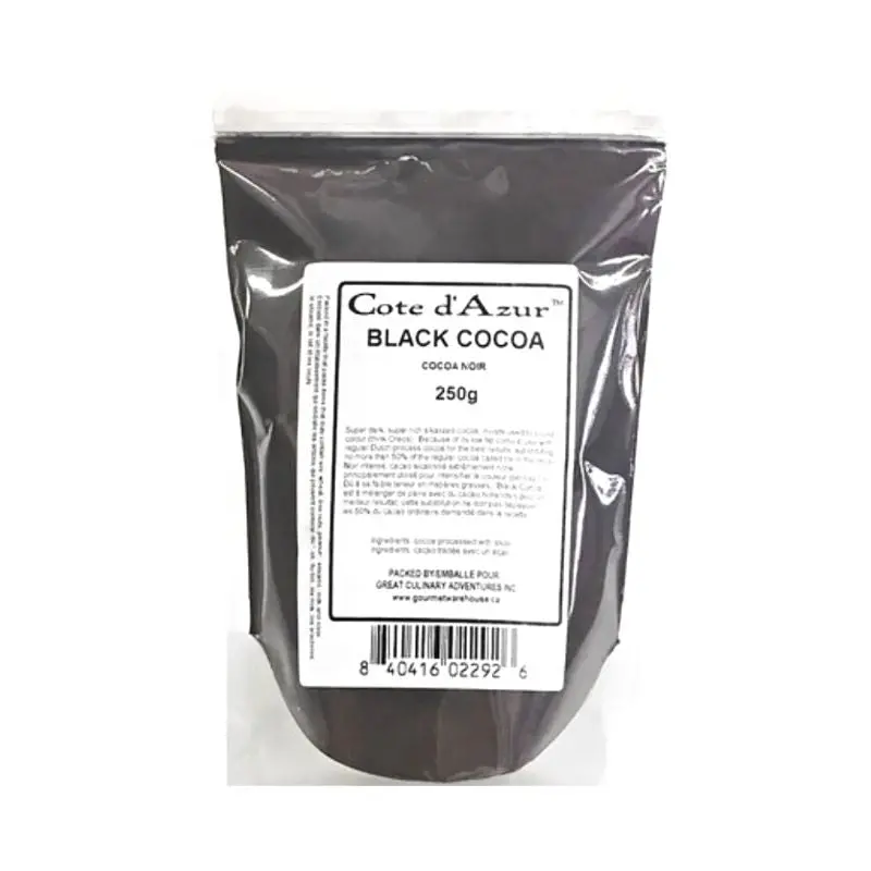 Côte D'Azur Black Cocoa Powder – 250 Grams 1