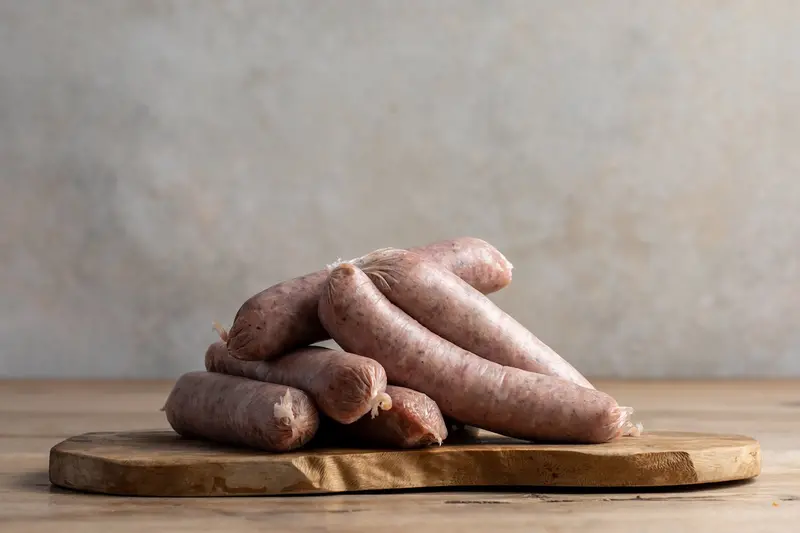 Cracked Black Pepper Pork Sausages (6-Pack) 1