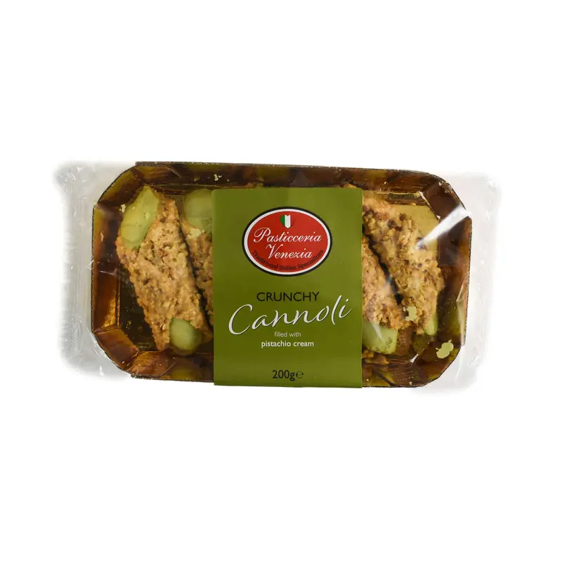 Crispy Italian Cannoli Filled With Pistachio Cream – 200G 1