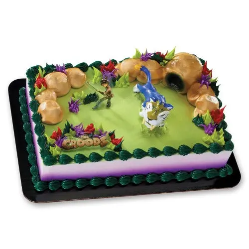 Crood Man Vs. Beast Themed Cake Topper 1