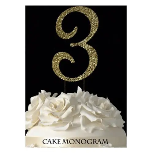 Customizable Monogram Cookie Cutter – Number 3 1