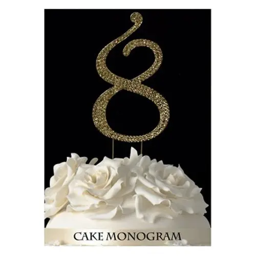 Customizable Monogram Cookie Cutter – Number 8 1