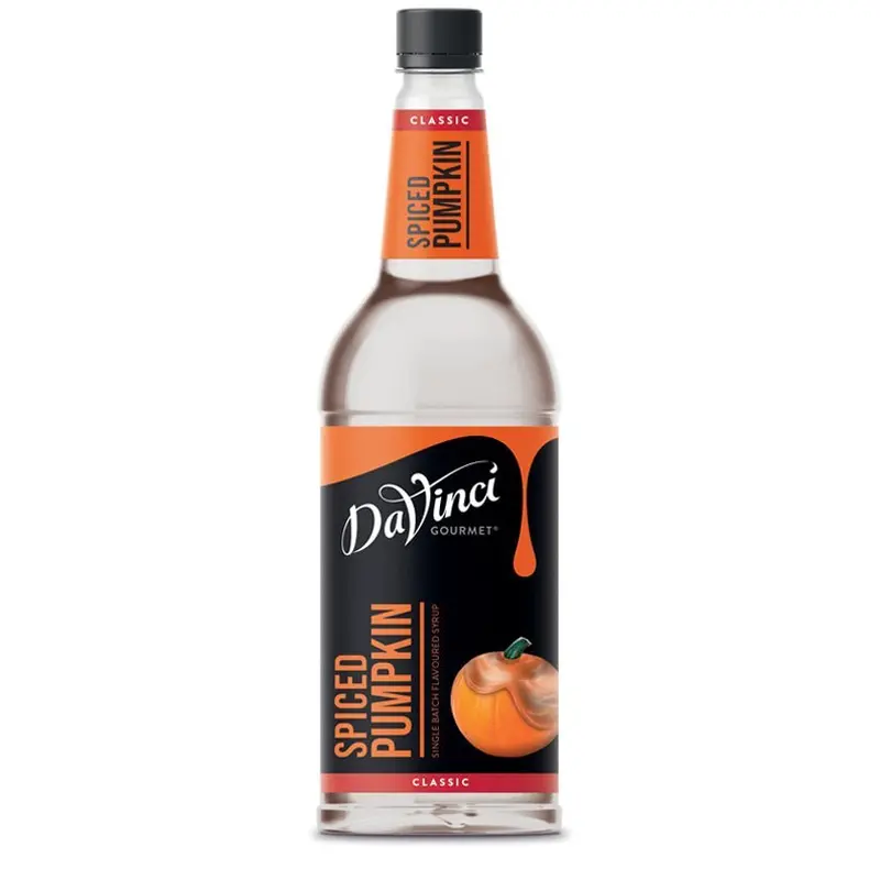 Davinci Spiced Pumpkin Syrup – 1-Litre Seasonal Flavour Concentrate 1