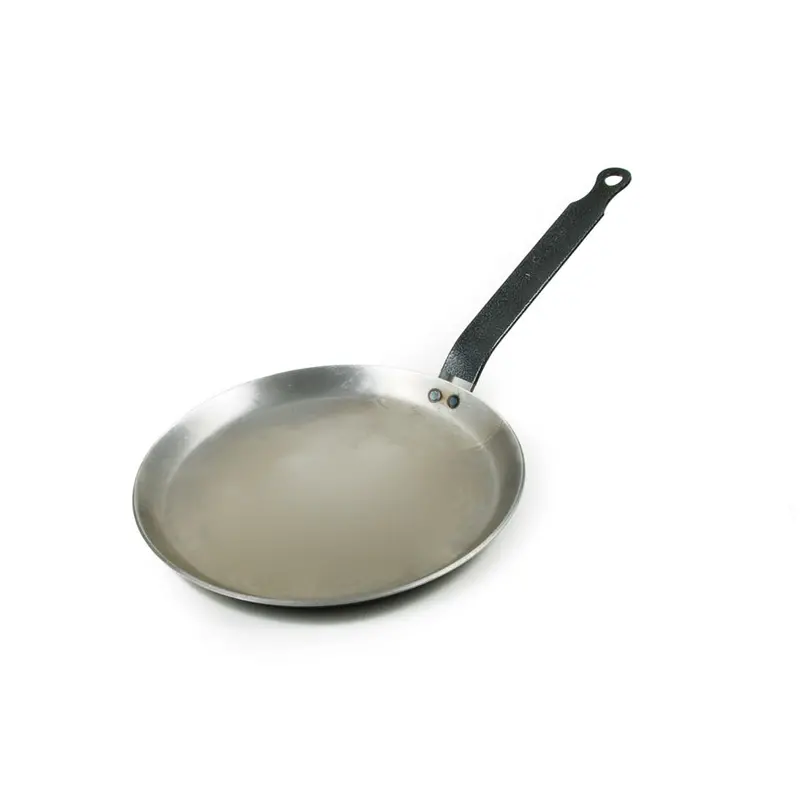 De Buyer Carbone Plus Crepe Pan With Cast Iron Handle 2