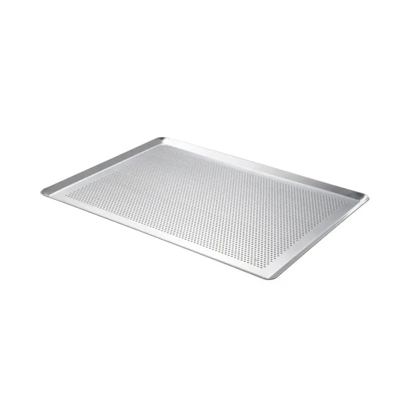 De Buyer Rimmed Micro-Perforated Baking Tray 1