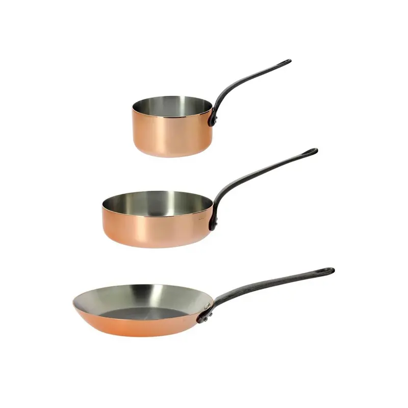 De Buyer Ultimate Copper Cookware Set – Induction-Compatible Professional Pans 1