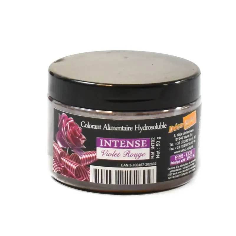 Deco Relief Intense Purple Food Colour – Vivid Grape-Hued Dye, 50G 1
