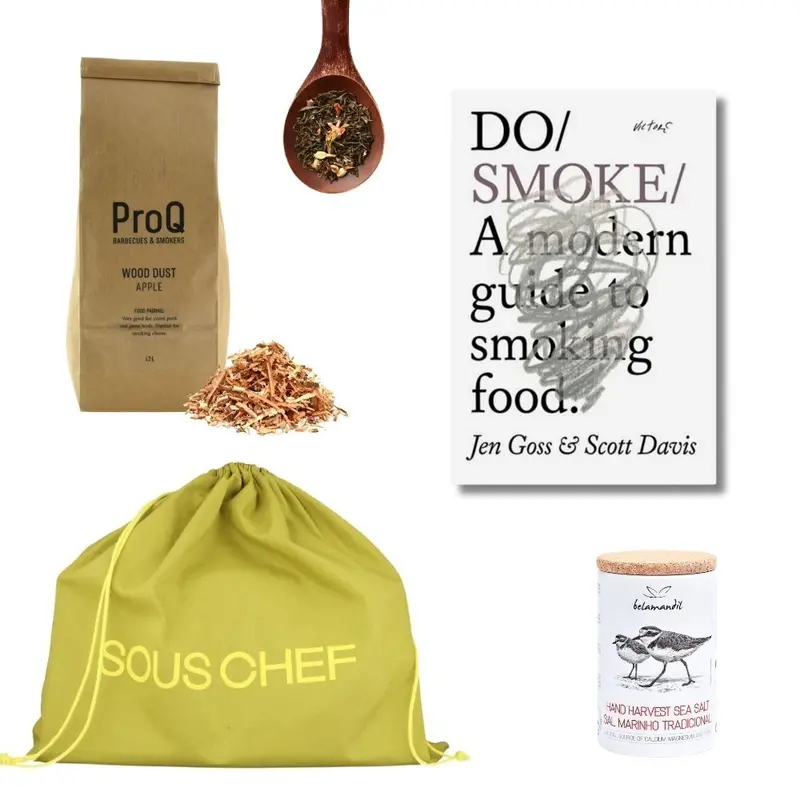 Do Smoke: Wood-Fired Cooking Cookbook + Essential Smoking Tools Kit 1