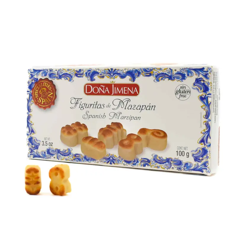 Dona Jimena Almond Marzipan Bites – 100 G Spanish Confectionery 1