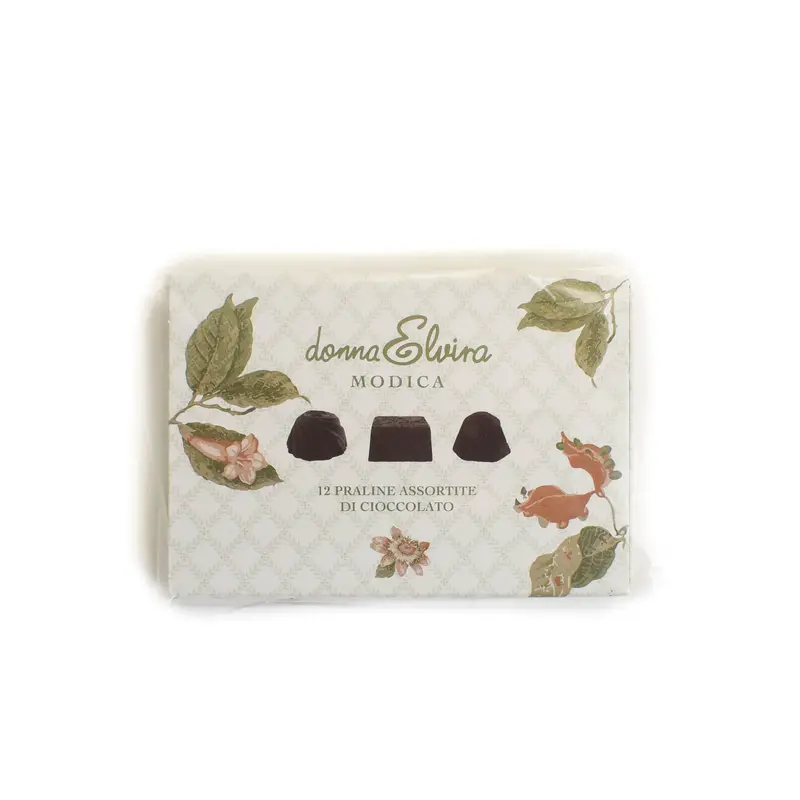 Donna Elvira Artisan Chocolate Cube Gift Box (120G) 1