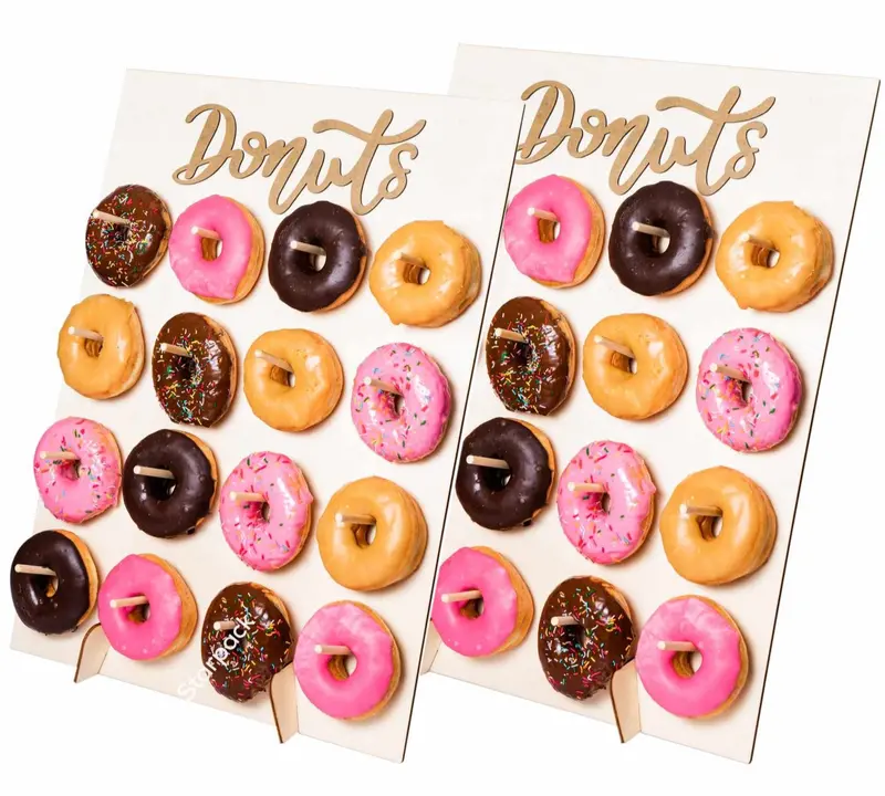 Donut Display Wall Stand Set – Hole Lotta Love (2-Pack) 1