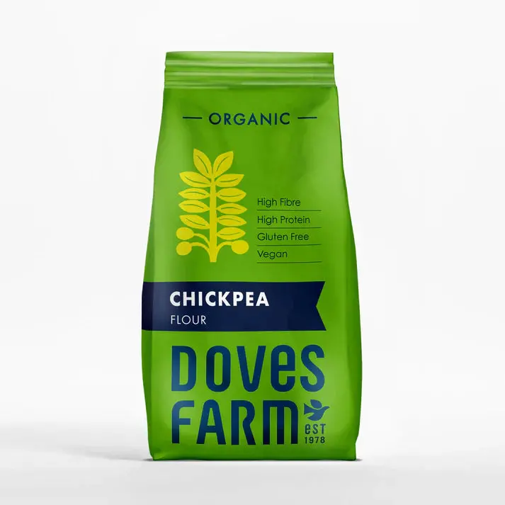Doves Farm Organic Chickpea Flour – Value Pack (5 × 260G) 1