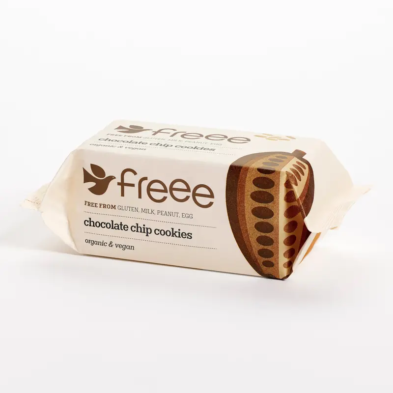 Doves Farm Organic Chocolate Chip Cookies – 12-Pack (180G Each) 1