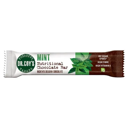Dr. Coy’S Mint Dark Chocolate Bar – 20-Pack (35G Each) 1