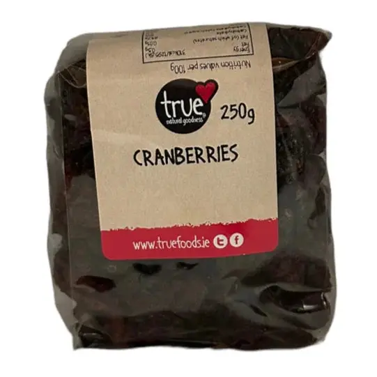Dried Cranberries – 6-Pack (250G Each) 1