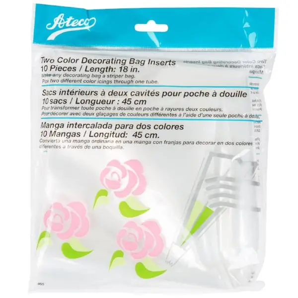 Dual-Tone 18-Inch Disposable Decorating Bag Liners 1