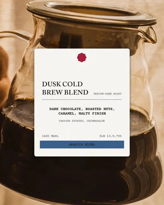 Dusk Cold Brew Blend – Rossette Specialty Coffee 1