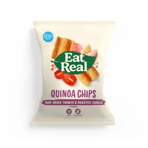 Eat Real Sun-Dried Tomato & Garlic Quinoa Chips – 12-Pack (30G Each) 1