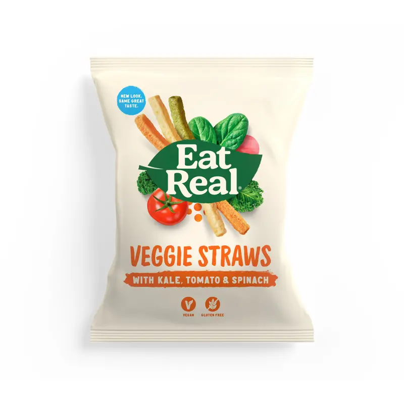 Eat Real Veggie Straws Snack Pack – 10-Pack (113G Each) 1