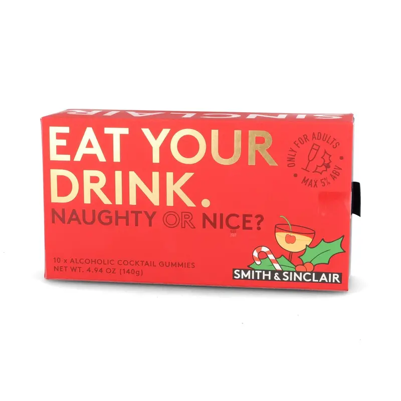 Eat Your Drink Naughty Or Nice Alcoholic Jelly Sweets (140G) 1