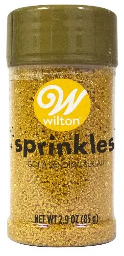 Edible Gold Sanding Sugar For Dessert Garnishes 1