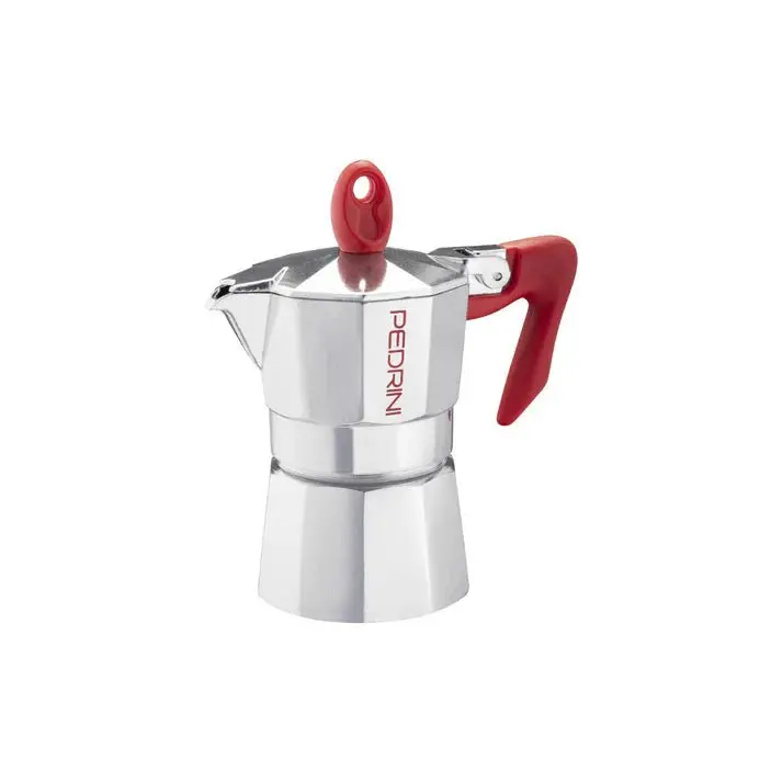 Eko Moka Polished Aluminum 2-Cup Stovetop Coffee Maker 1