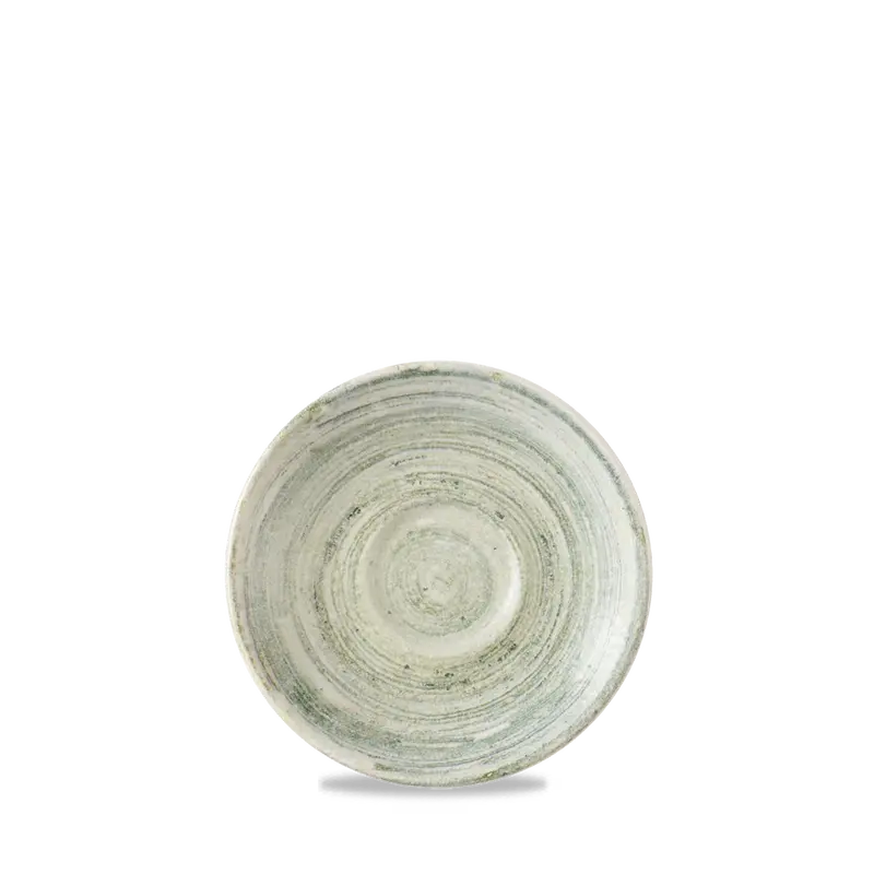 Elements Fern Espresso Saucer – 4.5 In (11.4 Cm) Diameter (Pack Of 12) 1