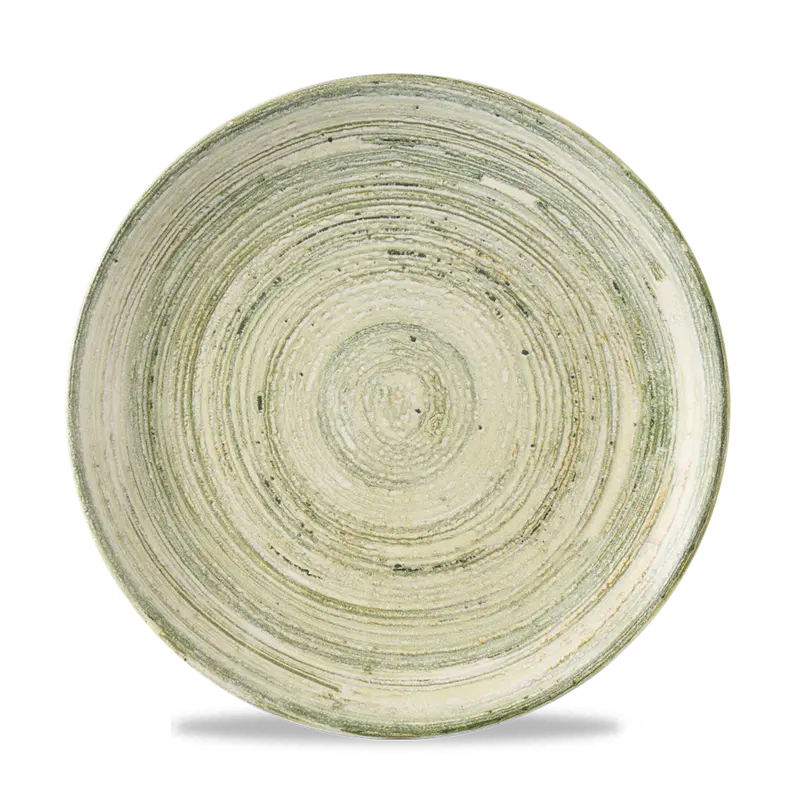 Elements Fern Evolve Coupe Entree Plate – 10.25 In (26 Cm) Diameter (Pack Of 12) 1