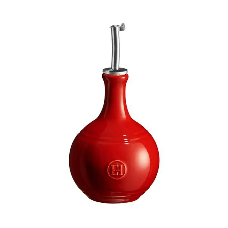 Emile Henry Red 400Ml Round Oil Dispenser 1