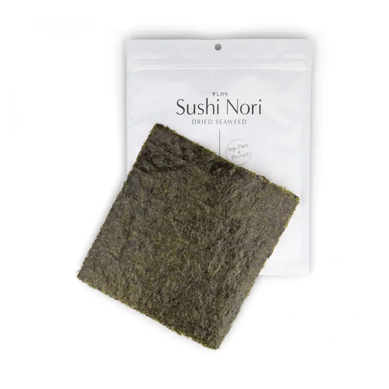 Emma Basic Premium Sushi Nori Sheets – 5 Sheets Roasted Seaweed For Rolls 1
