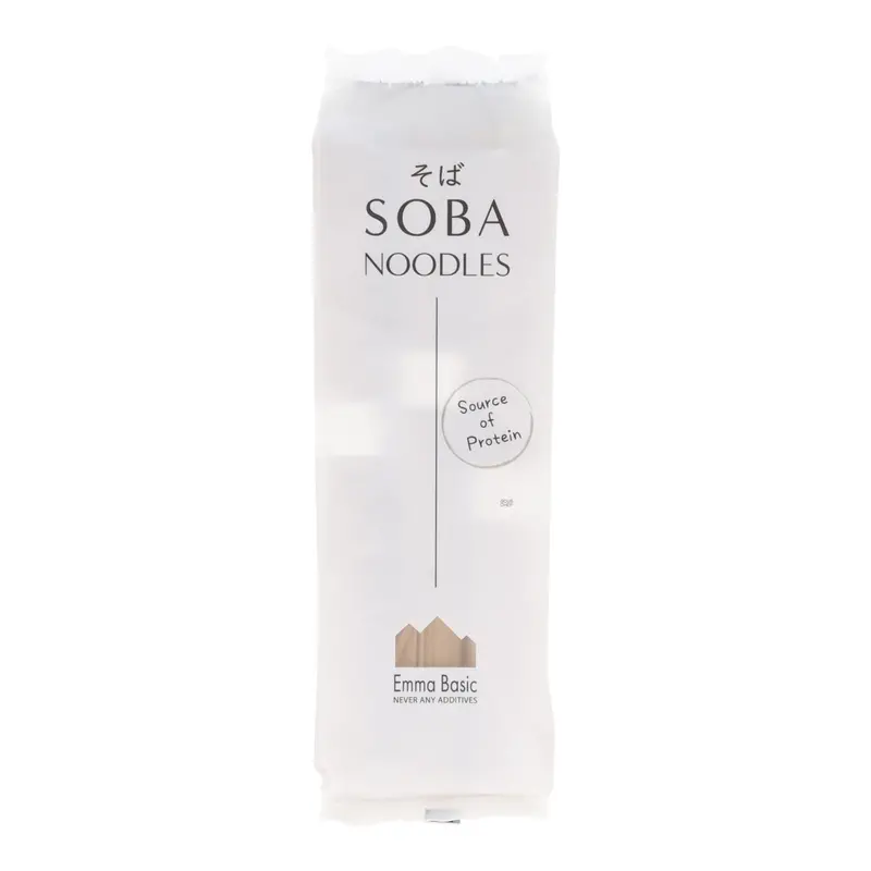 Emma Basic Soba Noodles – Authentic Japanese Buckwheat Pasta, 250G Dry Weight 1