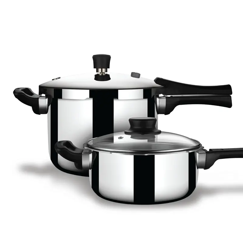 Engrave Cooker Duo Set – 3L & 5L Pressure Cookers 1
